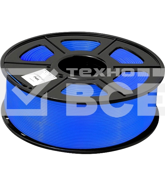 Пластик для принтера 3D Cactus CS-3D-TPU-0.8KG-BLUE TPU d1.77мм 0.8кг 1цв.