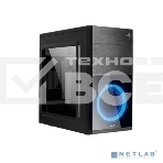 Компьютерный корпус Aerocool / Formula Cs-105 Blue (mATX, без БП, 1x USB3.0, 1x USB2.0, 1x 12cm blue LED front fan), фото3