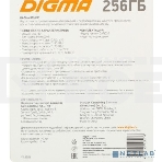 Флеш карта microSDXC 256Gb Class10 Digma CARD30 + adapter, фото3