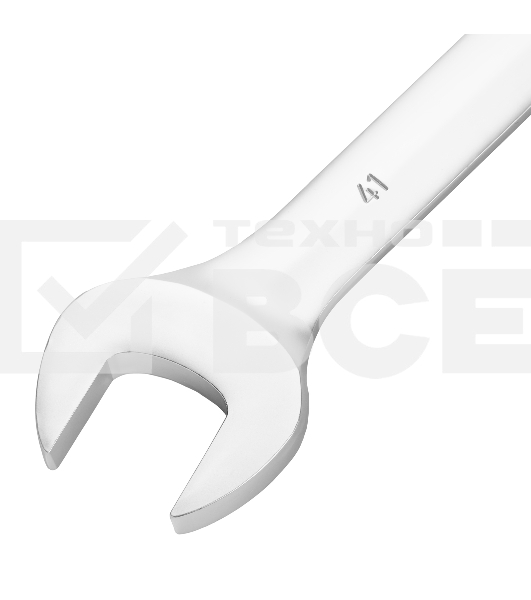 Ключ комбинированный Сибртех 41 мм, никелированный