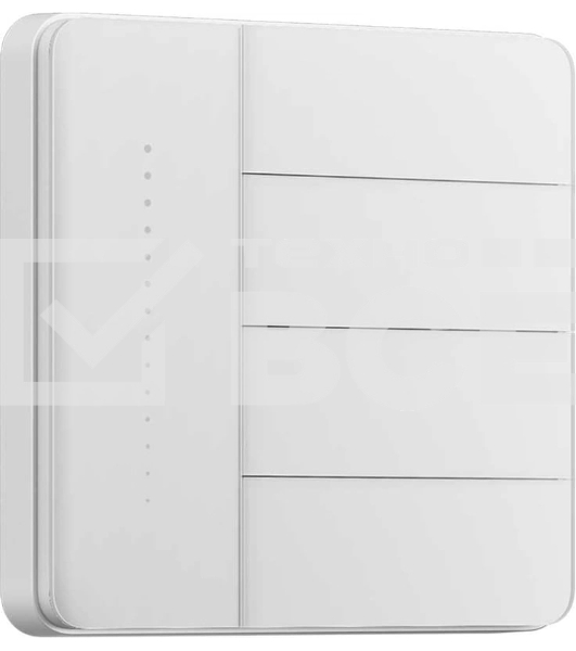 Выключатель умный Aqara Z1 Pro ZNQBKG45LM четырехклавишный белый (ZNQBKG45LM WH)