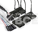 Корпус для майнинга Exegate EX270772RUS Pro 13-430 <без БП, 2*USB, 5*fan 120мм, места под: 13 видеокарт, 2 БП>, фото6