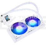 Водяное охлаждение для процессора Thermalright Frozen Warframe SE 240 ARGB White (240mm, LED temp., Black, ARGB/ Fans: 2x120mm, 70.84CFM, 29.8dBA, 2000RPM/ Pump height 59mm, Rad thickness 27mm/ S: 1851, 1700, 1200, 115X, AM5, AM4), фото10