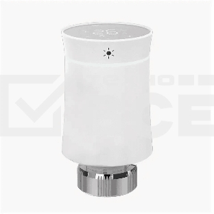 Терморегулятор для радиатора Moes ZigBee Smart Radiator Valve Thermostat белый модели ZTRV-BY-100