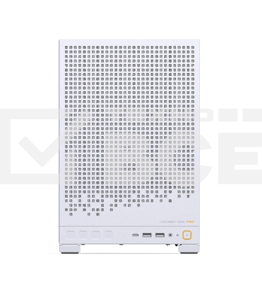 Корпус без блока питания Case JONSBO D32 PRO, Mini-Tower, TG, no fan, 2xUSB-A 3.2 + 1xUSB-C 3.2, mATX, mDTX, mITX White
