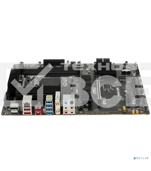 Материнская плата MSI PRO B650-S WIFI, AM5, AMD B650, 4xDDR5, 4xSATA, 2xM.2, 1xPCI-E 4.0 x16, 1xPCI-E 4.0 x4, 1xHDMI, 1xDP, 1x2.5Gb LAN, 3xUSB 3.2 Gen 1, 3xUSB 3.2 Gen 2, 6x3.5 мм, 7.1, Standard-ATX