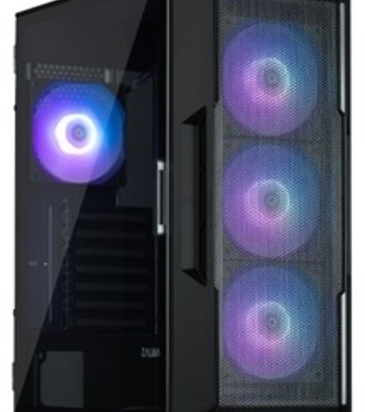 Компьютерный корпус ZALMAN MidiTower I3 NEO ARGb V2 black (ATX, без БП, 2xUSB3.0, 4x120мм ARGb) (Zalman i3 NEO ARGb V2 Black)