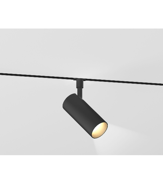 Трековый светильник GL2305 BK черный IP20 12W 3CCT 3000-6000K 48V 24° D45*100