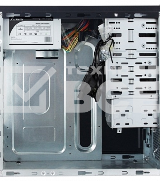 Корпус MidiTower Powerman ES861 Black PM-450ATX 4*USB 2.0 Audio mATX