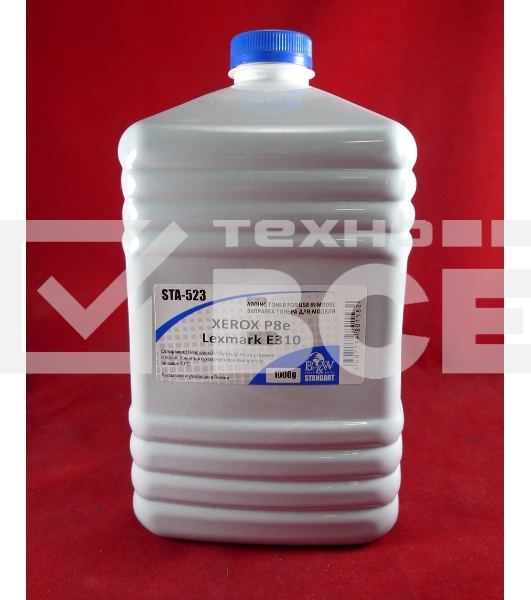 Тонер XEROX P8e/Lexmark E310 (кан, 1кг) B&W Standart фас России