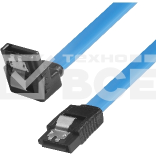 Кабель Greenconnect Кабель интерфейсный угловой SATA III 0.5m SATA III - SATA III до 6Gbps, 26 AWG, 7pin / 7p