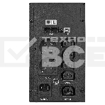 Источник бесперебойного питания CROWN Line Intractive CMU-SP800 COMBO USB 800VA\480W, корпус металл, 1x12V/9AH, розетки 4*IEC + 2*EURO+1*IEC bybass, трансформатор AVR 140-290V, съемный кабель 1.2 м, порт RJ11/45, порт USB, защита: от перегрузки, от КЗ, от скачков напряжения, фото4