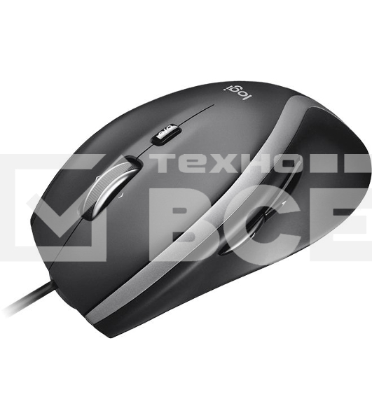 Мышь проводная Logitech M500S черный, 4000 dpi, USB, кнопки - 7