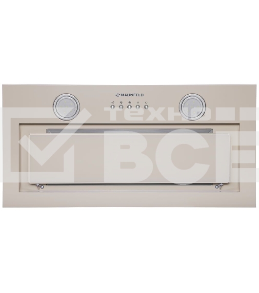Кухонная вытяжка Maunfeld TRAPEZE 602IG бежевый