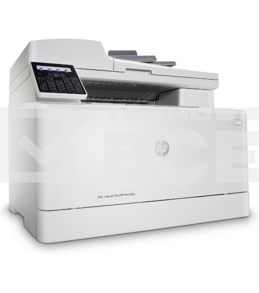 МФУ лазерный HP Color LaserJet Pro M183fw (7KW56A), A4, цветной, печ. до 16 стр/мин., скан. до 15 стр/мин. (ч/б) 8 стр/мин. (цвет), 600 x 600 dpi (печать) 1200x1200dpi (скан.), USB, RJ-45, Wi-Fi, Air Print, Mopria