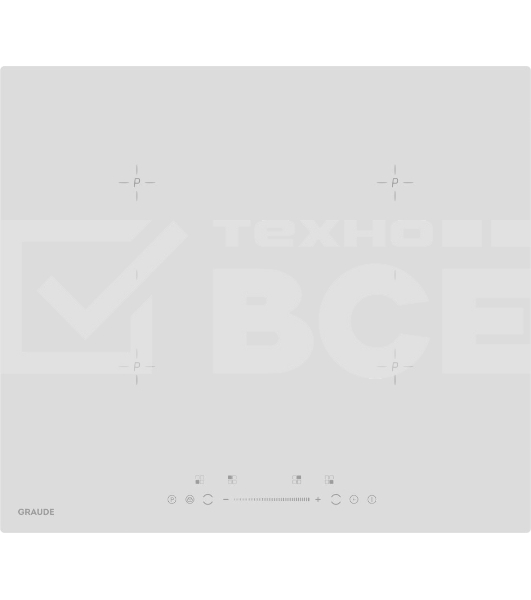 Индукционная варочная панель Graude IK 60.2 BW