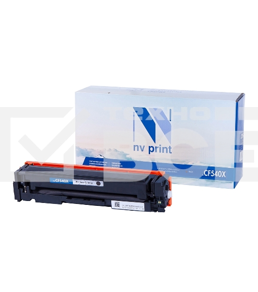 Картридж лазерный NVPrint совместимый HP CF540X Black для Color LaserJet Pro M254dw/M254nw/MFP M280nw/M281fdn/M281fdw (3200k)