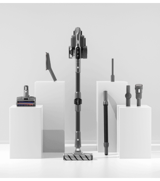 Пылесос вертикальный Jimmy H8 Flex Graphite+Silver