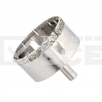 Сверло по стеклу и керамической плитке Сибртех 55 х 55 мм, цилиндр. хв., фото2