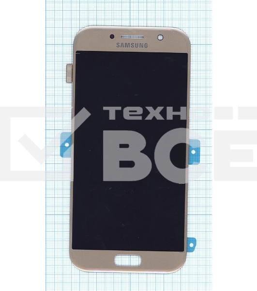Дисплей для Samsung Galaxy A5 SM-A520F (2017) золотой
