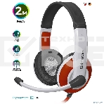 Наушники Defender Warhead G-120 красный/белый кабель 2 м, фото11