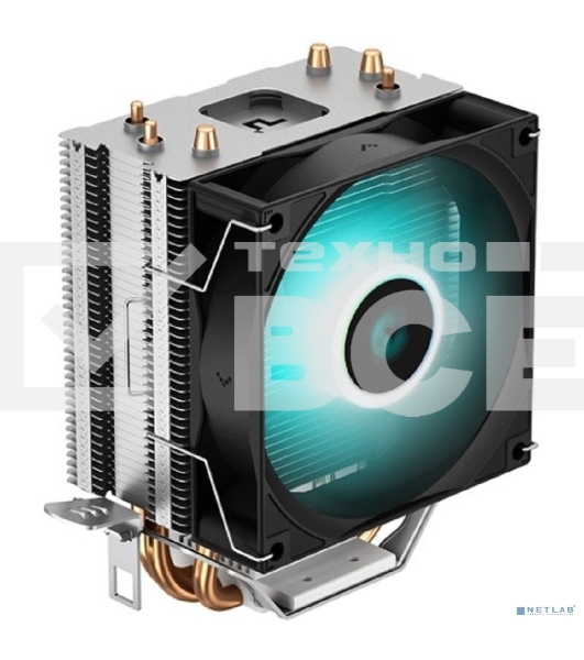 Кулер для процессора DEEPCOOL AG300 MARRS серебристый, 92 мм, алюминий/медь, 3050 об/мин, 30.5 дБ, 4 pin, 150 Вт, 129 мм