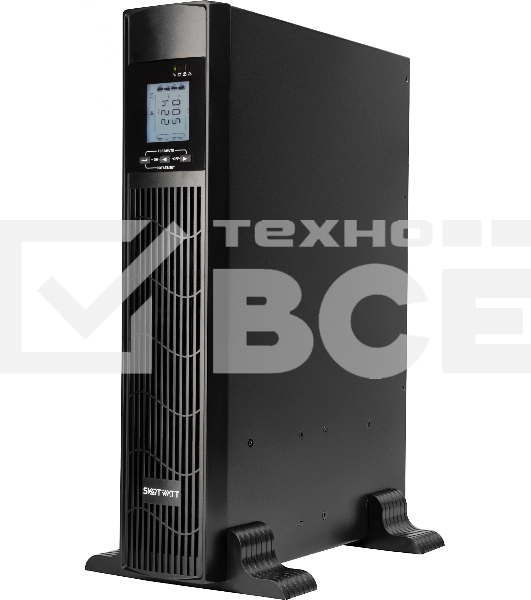 Источник бесперебойного питания SMARTWATT UPS DATA 1kVA Line-interactive SIN 1000VA/800W (Euro x1, IEC C13 x3, USB, RJ11/RJ45 protection, SNMP, LCD,