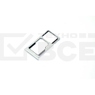 Лоток для SIM-карты Meizu U20 серебристый