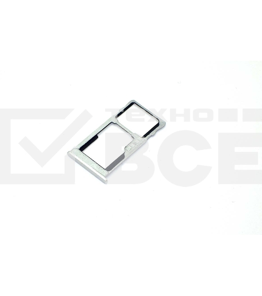 Лоток для SIM-карты Meizu U20 серебристый