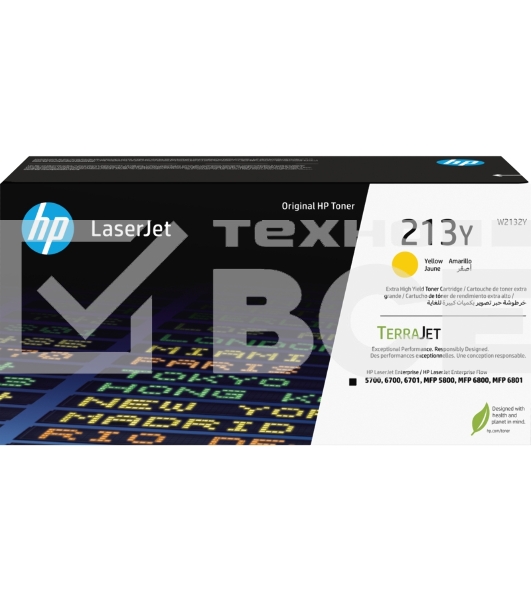 Картридж лазерный HP 213Y Yellow Extra High Yield Original LaserJet Toner Cartridge