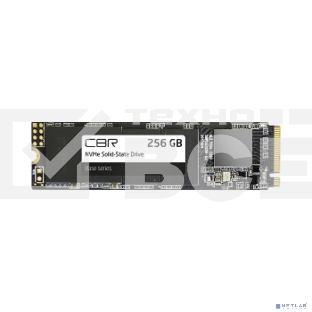 Накопитель SSD CBR Base, 256Gb, M.2 2280, PCIe 3.0 x4, NVMe, R/W 2900/1800