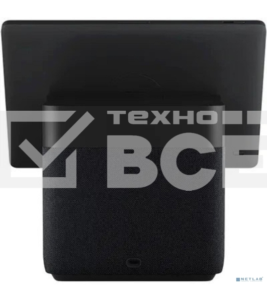 Умная колонка с дисплеем Яндекс Станция Дуо Макс, Zigbee, 60Вт, с голосовым ассистентом Алиса на YaGPT, черный (YNDX-00055BLK)