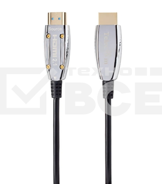 Кабель Активный оптический кабель HDMI 19M/M,ver. 2.1, 8K@60 Hz 15m Telecom <TCG2120-15M>