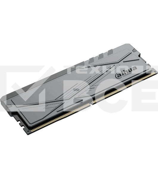 Оперативная память Dahua, DDR4, 16GB (1x16GB), 3200 MHz, CL22, с радиатором, черный