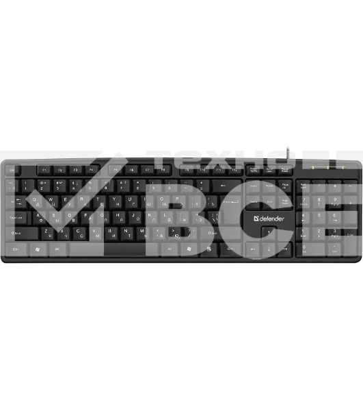 Клавиатура Defender Element HB-520 проводная, USB, черный