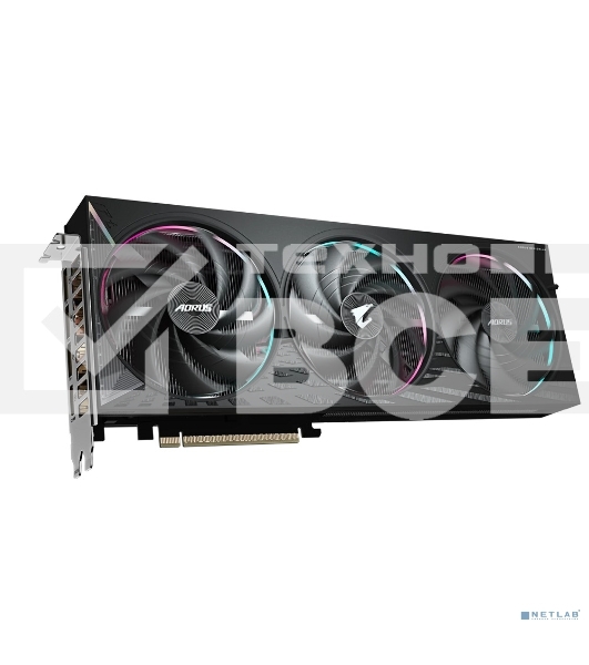 Видеокарта Gigabyte PCI-E 5.0 GV-N5060AORUS E-8GD 1.0 NVIDIA GeForce RTX 5060 8Gb 128bit GDDR7 2722/28000 HDMIx1 DPx3 HDCP Ret