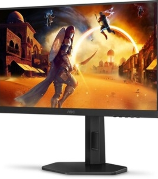 Монитор 23.8' AOC 24G4HX Fast IPS 1920x1080, 200 Гц, 0.3 мс (MPRT), 16:9, 300 кд/м², HDR10, HDMI 2.0, DP 1.4, 3.5 Jack, динамики (2x2 Вт), Adaptive-Sync, черный