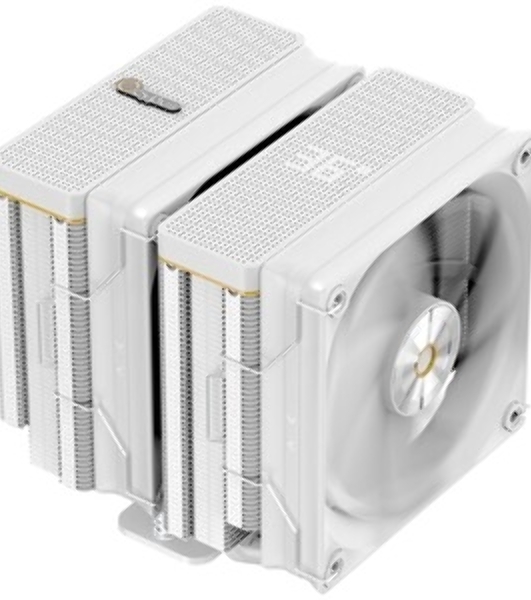 Кулер Ocypus Iota A62 WH Iota-A62-WH белый 120мм алюминий+медь 2000rpm 29db 4-pin 260W 158мм