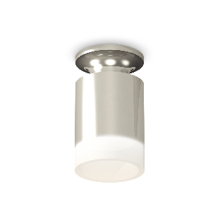 Светильник Ambrella Light XS6305044 PSL/FR серебро полированное/белый матовый MR16 GU5.3 (N6903, C6305, N6248)