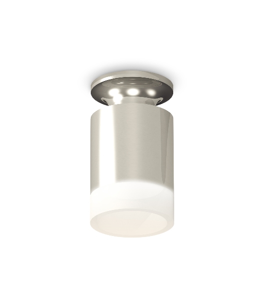 Светильник Ambrella Light XS6305044 PSL/FR серебро полированное/белый матовый MR16 GU5.3 (N6903, C6305, N6248)