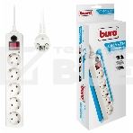 Сетевой фильтр Buro 500SH-10-W 10м (5 розеток) белый (коробка), фото3