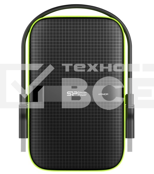 Внешний жесткий диск Silicon Power USB 3.0 2Tb A60 SP020TBPHDA60S3K Armor 2.5