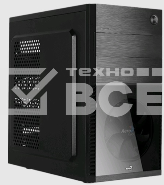 Компьютерный корпус Aerocool / Formula Cs-105, mATX, без БП, 187x361x355мм (ШxГxВ), USB3.0 x1, USB 2.0 x1, металл 0,5мм, 120-мм вентилятор в комплекте