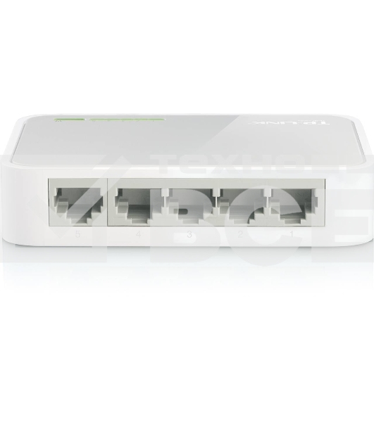 Коммутатор TP-Link SOHO TL-SF1005D Коммутатор 5-port 10/100M mini Desktop Switch, 5 10/100M RJ45 ports, Plastic case