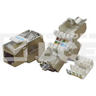 Модуль Keystone RJ45, Cat.5E, STP, 180 градусов