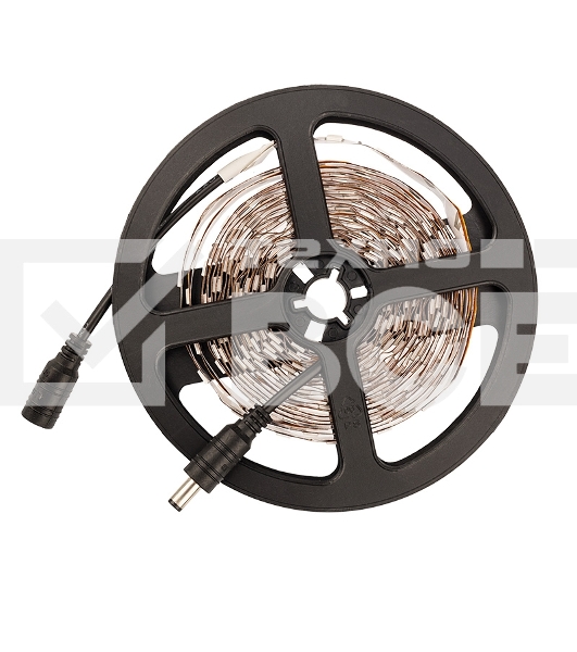 Лента LED открытая, 10 мм, IP23, SMD 5050, 60 LED/m, 12 V, цвет свечения теплый белый