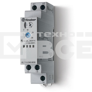 Реле времени 1CO 16А FINDER 801102400000