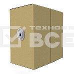 Кабель сетевой Buro BU-CCA-048 UTP 4 пары cat5E solid 0.48мм CCA 305м серый, фото 1