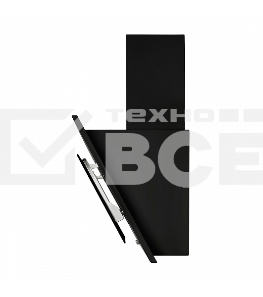 Вытяжка наклонная Maunfeld Tower C 60 черный, 60 см, 650 куб. м/ч, 51 дБ