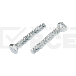 Болт шестигранный KRANZ DIN 933, 6х50, пакет (4шт.), фото 1